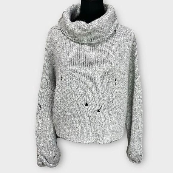 Vintage Havana Distressed Sweater Size S - Picture 2 of 6